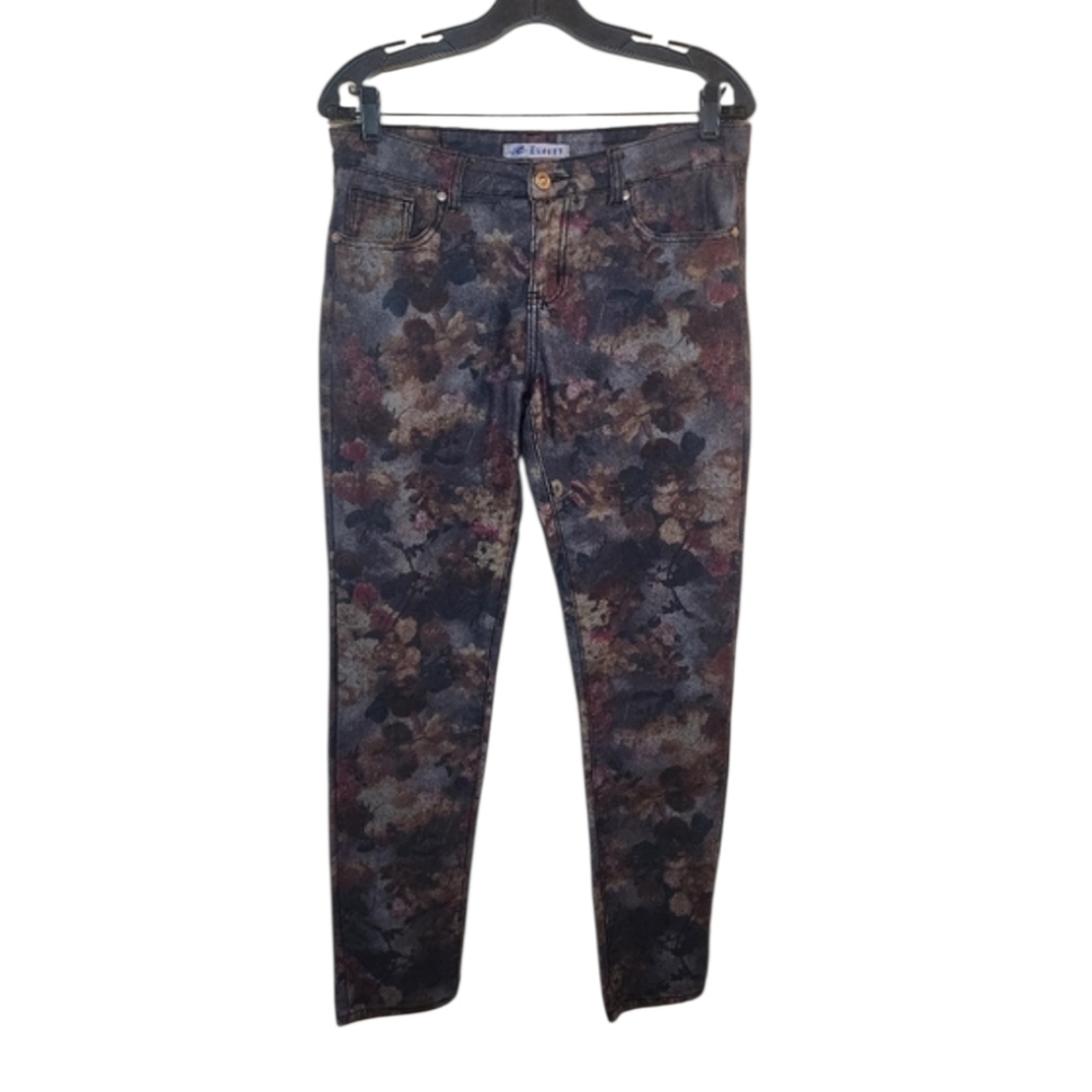 Women's Exocet Floral Print Pants Sz 11